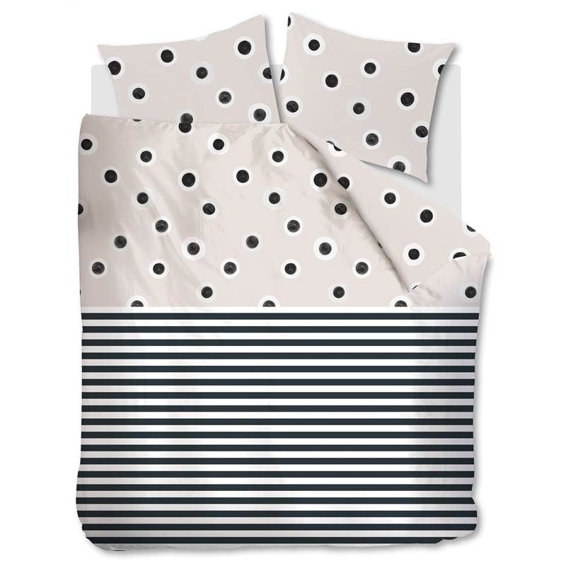 VTWonen Stripe and Eye dekbedovertrek
