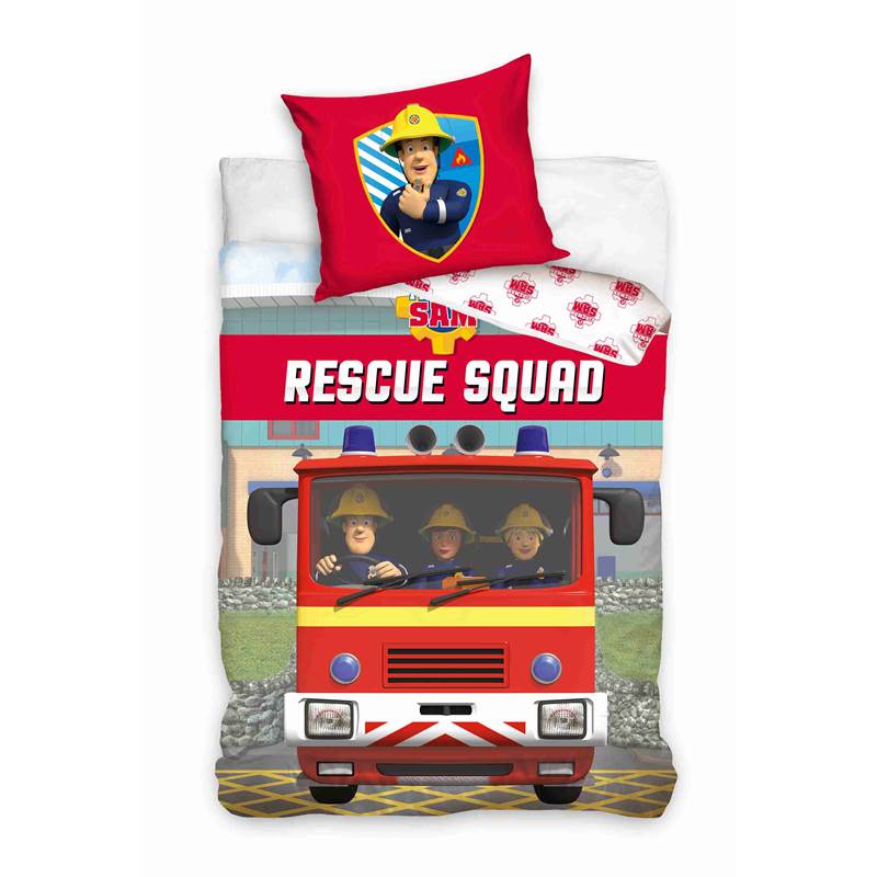 Brandweerman Sam dekbedovertrek