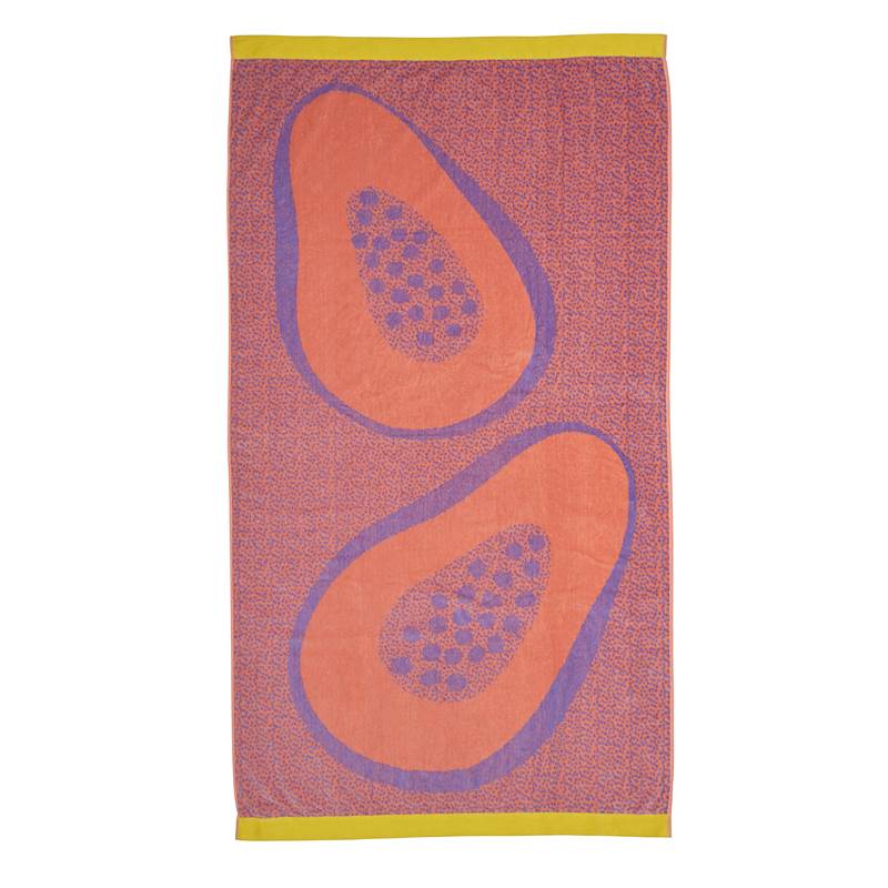 KAAT Amsterdam Papaya strandlaken