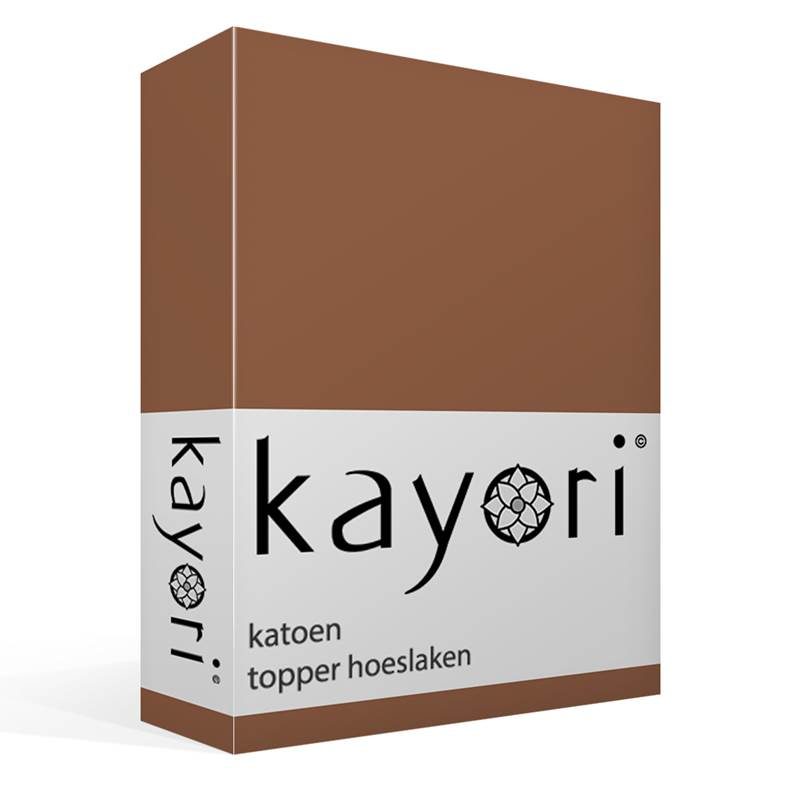 Kayori Kai katoen topper hoeslaken