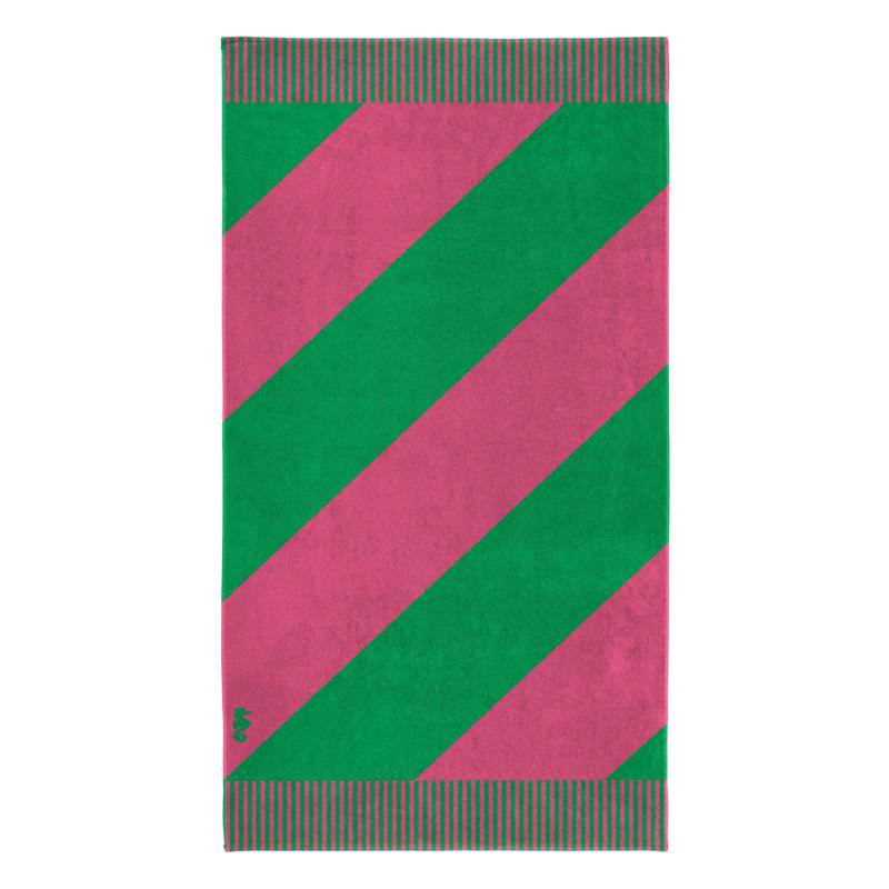 Seahorse Colorblock Stripe strandlaken