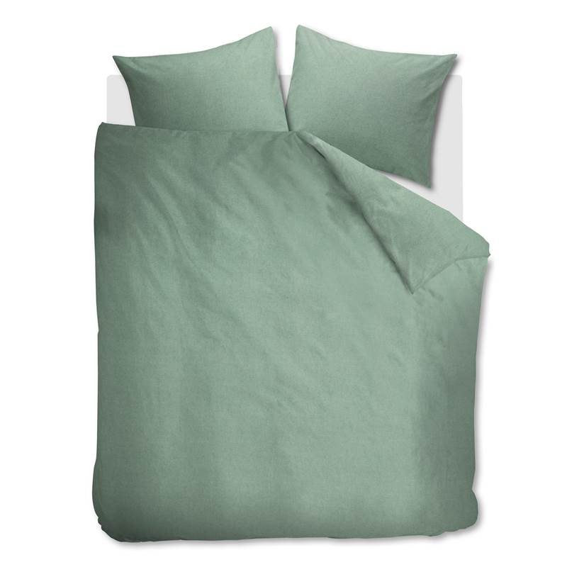 Snoozing Flanel Uni dekbedovertrek