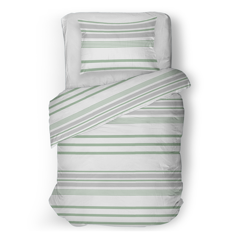 Snoozing Indra flanel dekbedovertrek