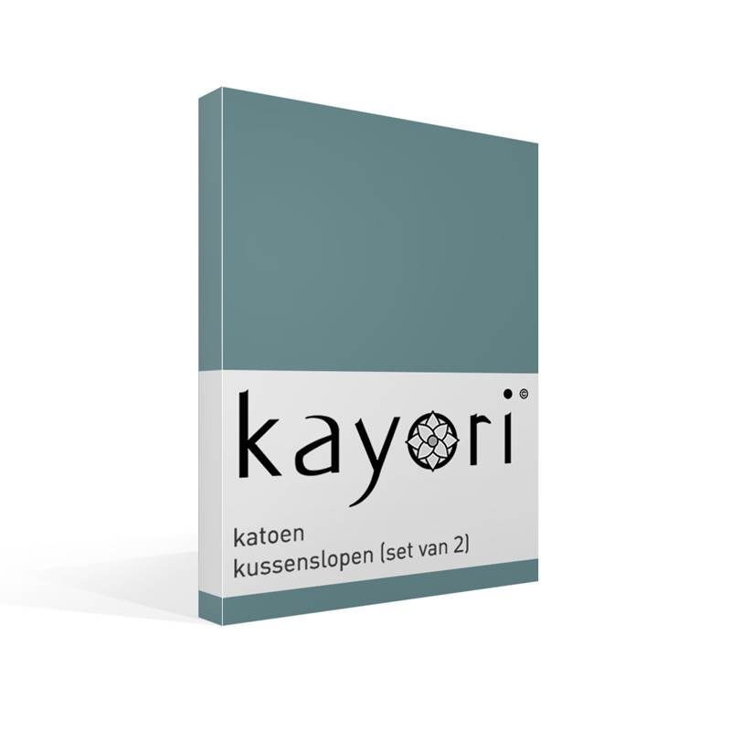 Kayori Kai katoen kussenslopen (set van 2)