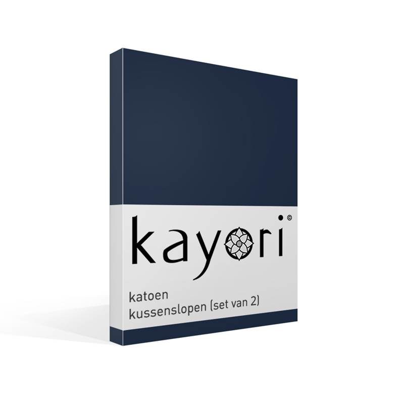 Kayori Kai katoen kussenslopen (set van 2)