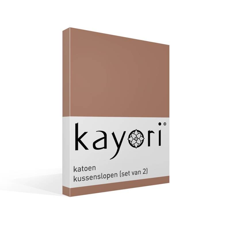 Kayori Kai katoen kussenslopen (set van 2)