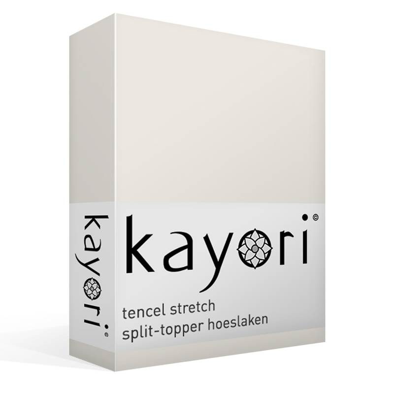 Kayori Sota tencel stretch split-topper hoeslaken