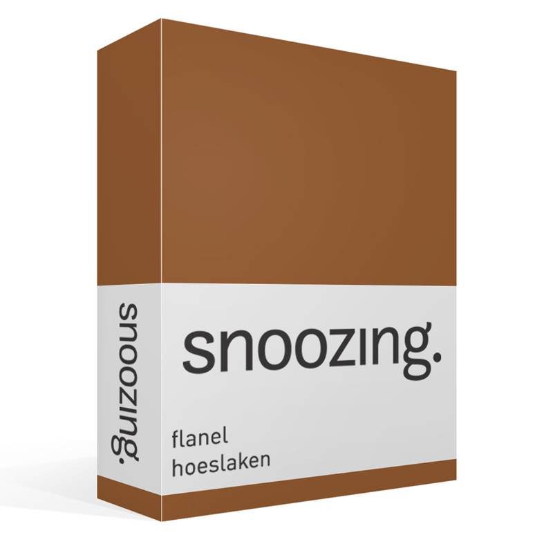 Snoozing flanel hoeslaken