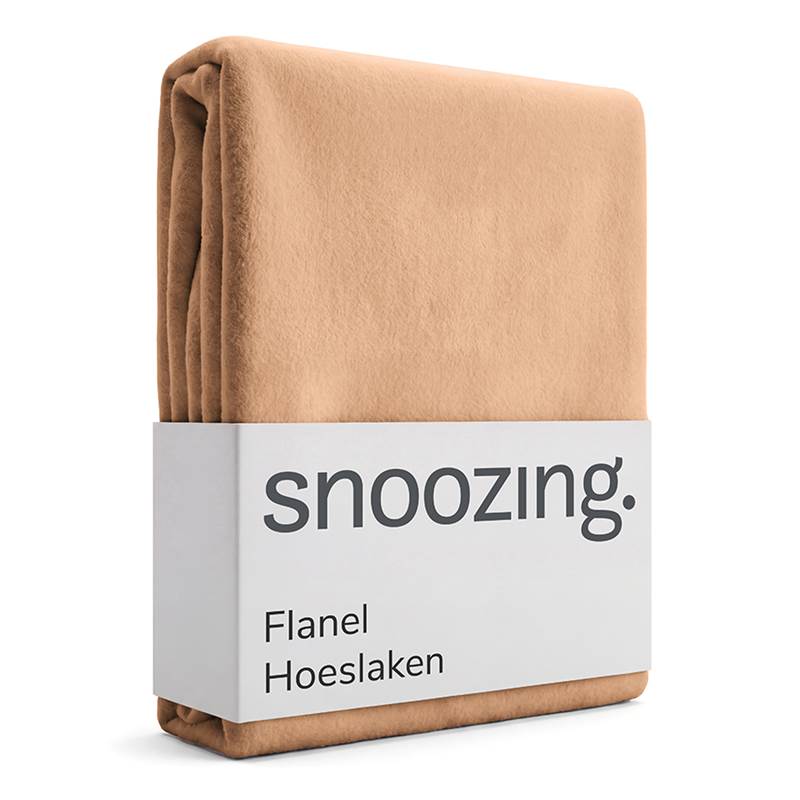 Snoozing flanel hoeslaken
