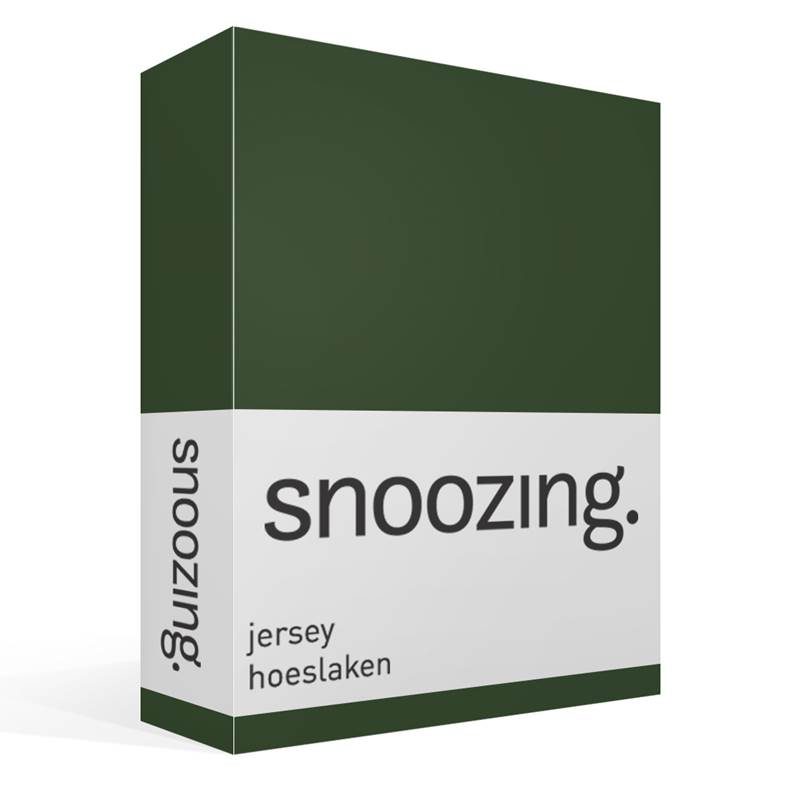 Snoozing jersey hoeslaken