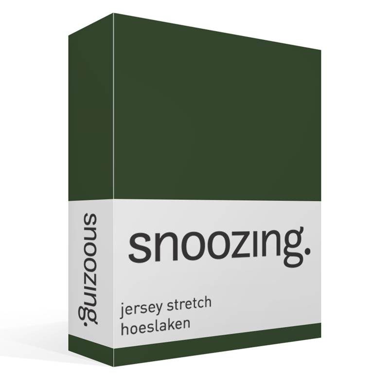 Snoozing jersey stretch hoeslaken
