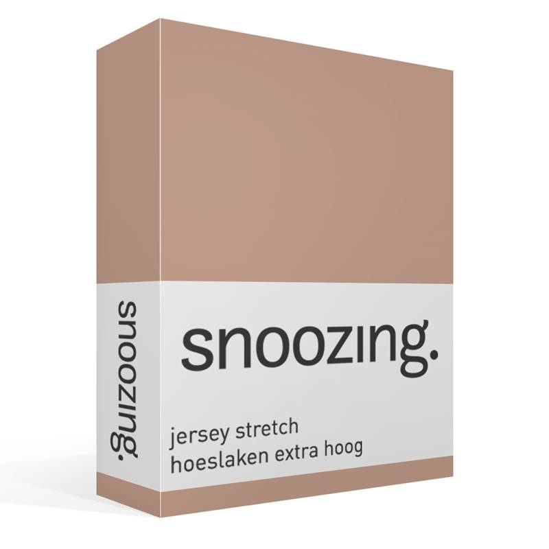 Snoozing jersey stretch hoeslaken extra hoog
