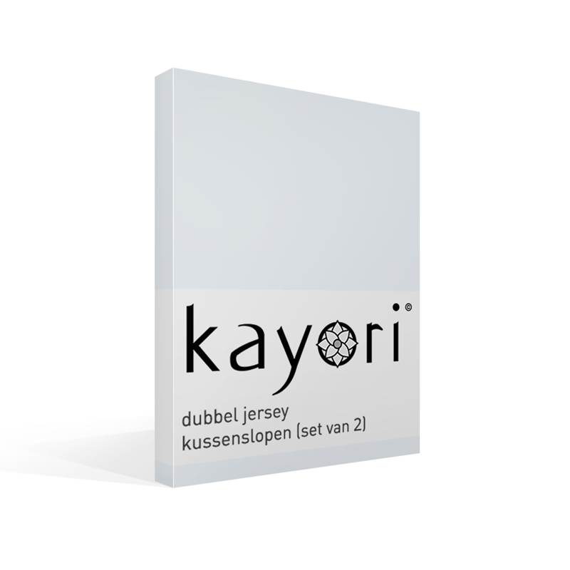 Kayori Saiko dubbel jersey kussenslopen (set van 2)