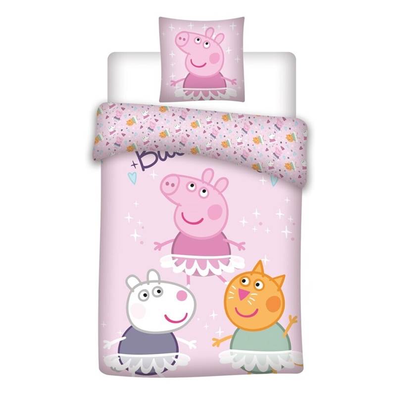 Peppa Pig dekbedovertrek