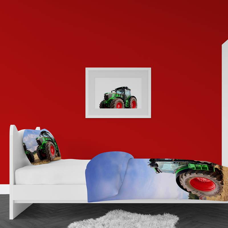 Verbazingwekkend Snoozing Tractor dekbedovertrek | tractor opdruk | 100% katoen IN-84