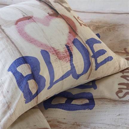 Love Is Blue dekbedovertrek