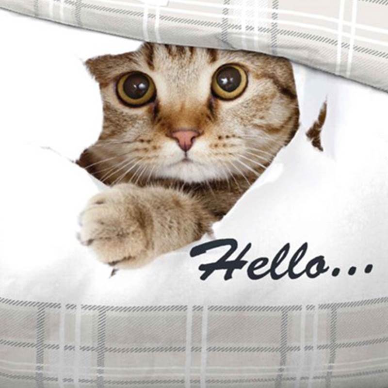 Hello Cat dekbedovertrek