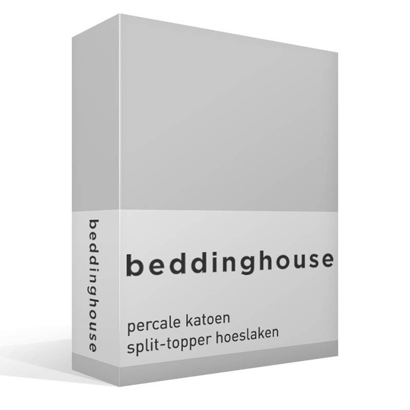 Beddinghouse percale katoen split-topper hoeslaken