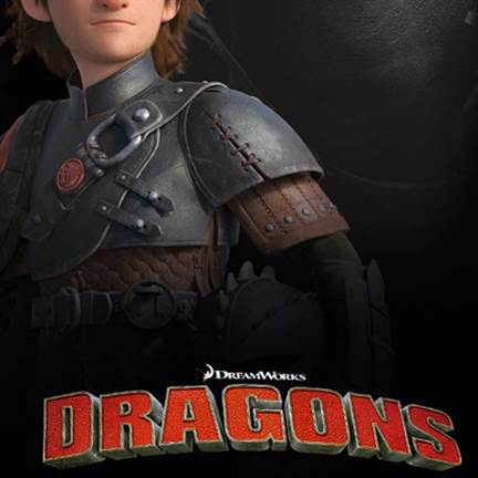 Dragons: Riders of Berk strandlaken