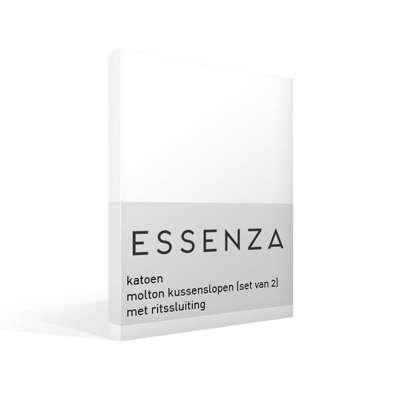 Essenza katoen molton kussenslopen (set van 2)
