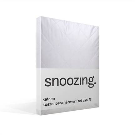 Snoozing kussenbeschermers (set van 2)