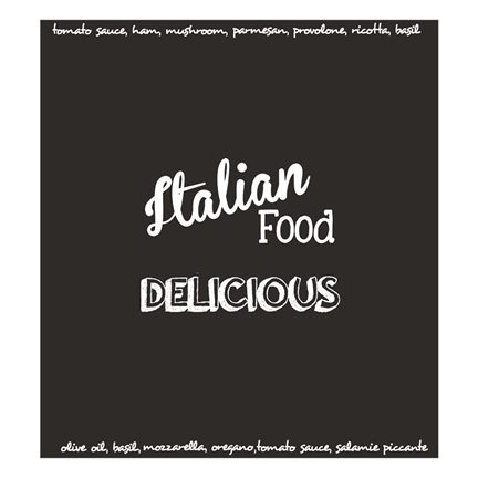 DDDDD Italian Food keukendoek (set van 6)