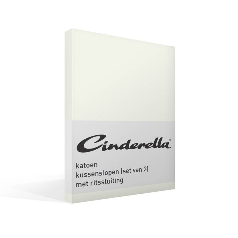 Cinderella katoen kussenslopen (set van 2)