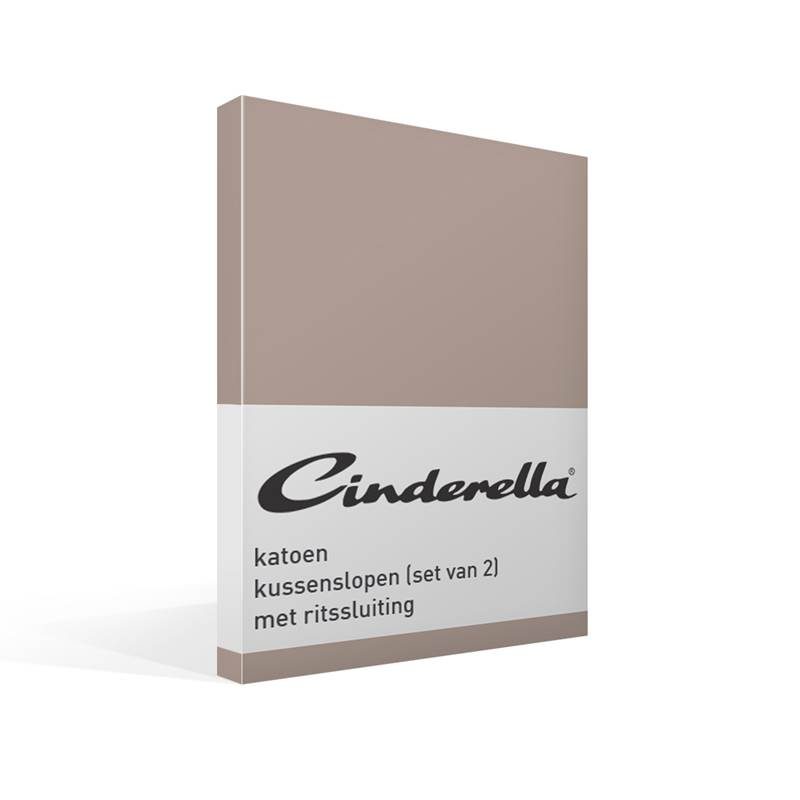 Cinderella katoen kussenslopen (set van 2)