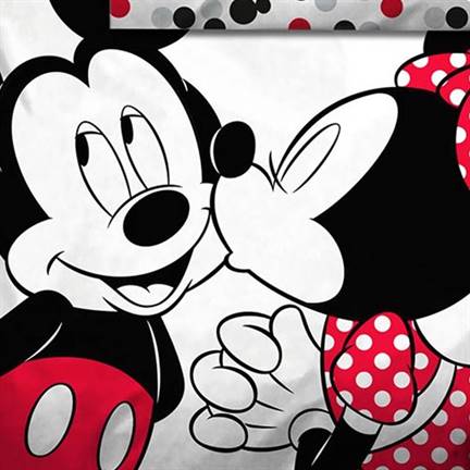 Disney Mickey & Minnie dekbedovertrek