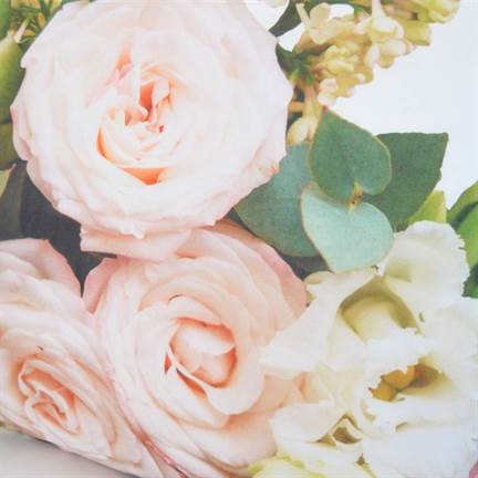 Snoozing Rose Bouquet dekbedovertrek