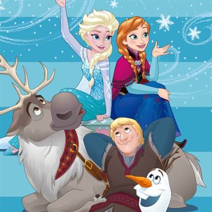 Disney Frozen Fleece Plaid