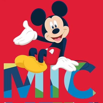 Disney Mickey Mouse Fleece Plaid