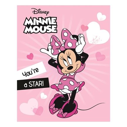 Disney Minnie Fleece Plaid