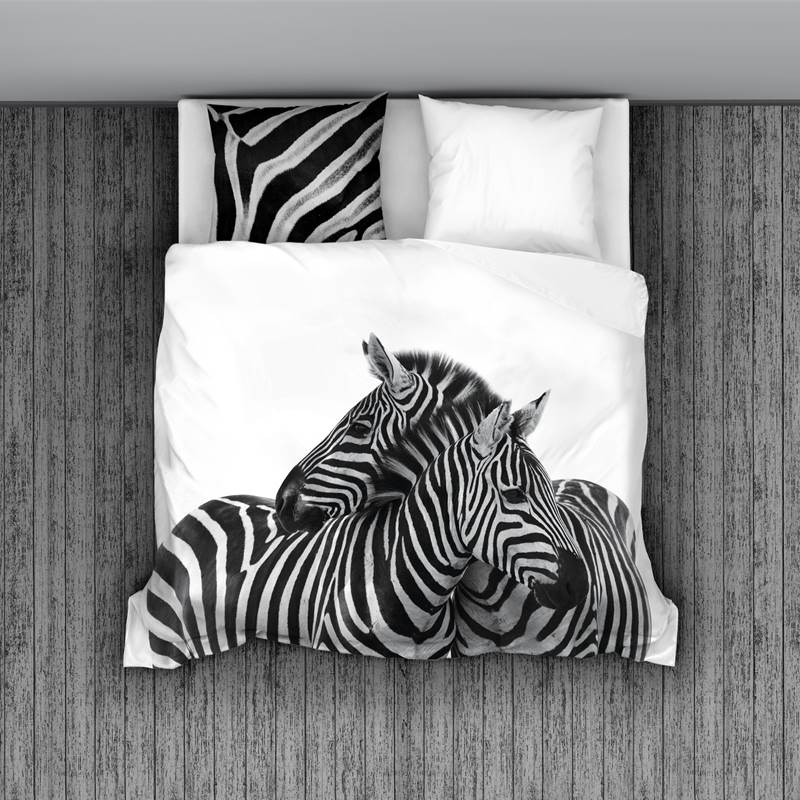 Snoozing Zebras dekbedovertrek