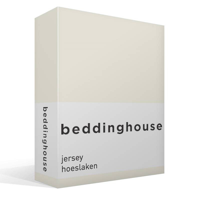 Goedkoopste Beddinghouse jersey hoeslaken Natural 2-persoons (140x200/220 cm)