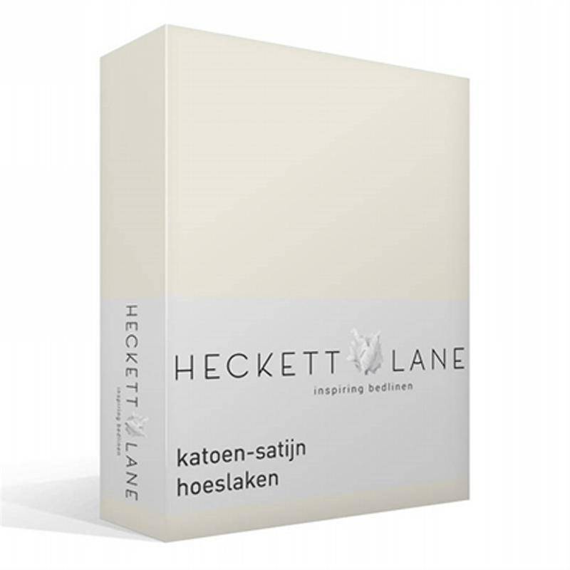 Heckett Lane Katoen Satijn Hoeslaken heckett lane kopen in de aanbieding