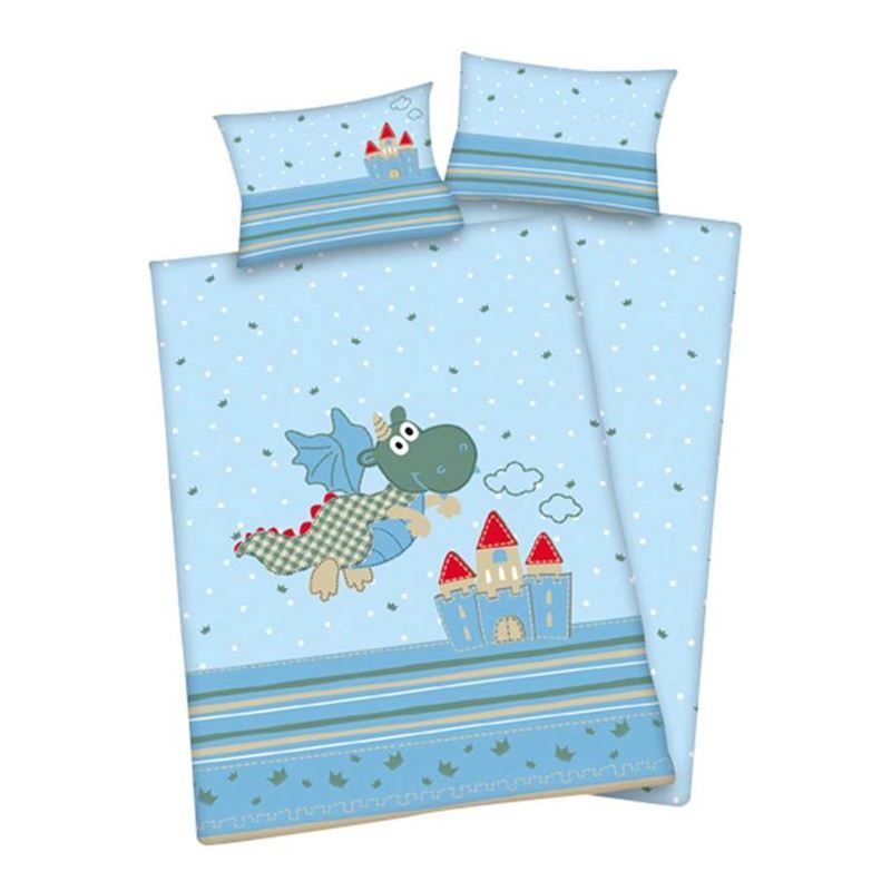 Baby Best Happy Dragon Ledikant Dekbedovertrek baby best kopen in de aanbieding