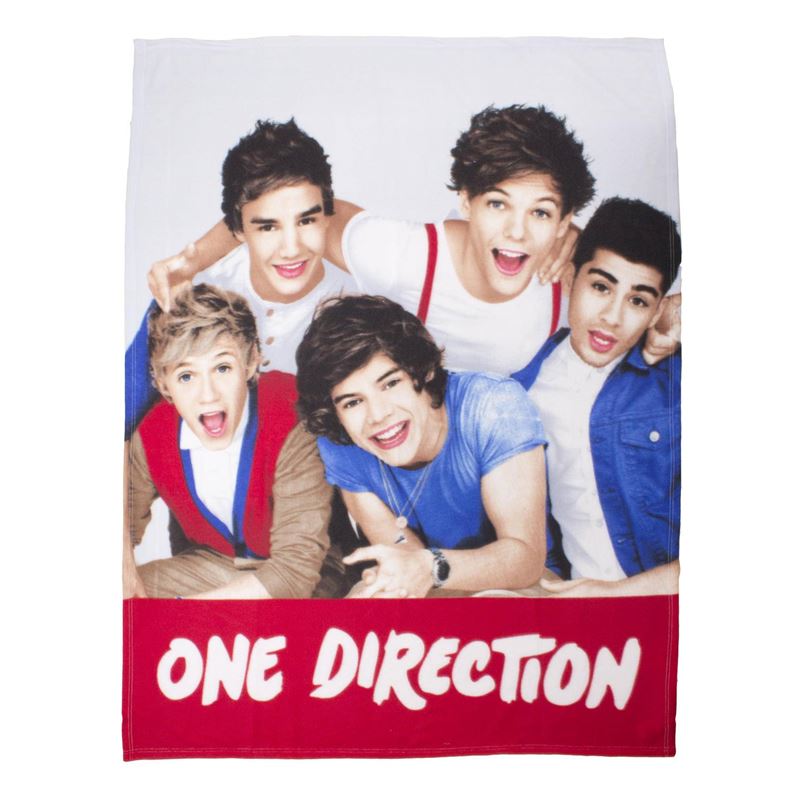 One Direction fleece plaid Multi 120x150 cm