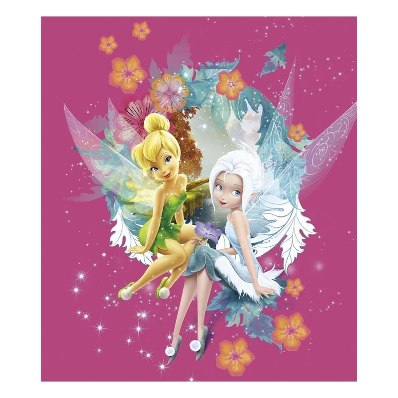 Goedkoopste Disney Fairies fleece plaid Multi 130x150 cm