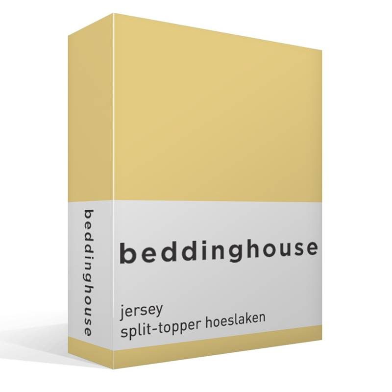 Goedkoopste Beddinghouse jersey split-topper hoeslaken Bamboo Lits-jumeaux (160x200/220 cm)
