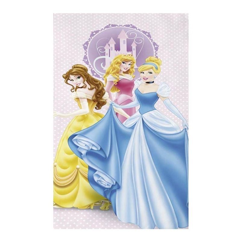 Goedkoopste Disney Princess strandlaken Blauw 75x150 cm