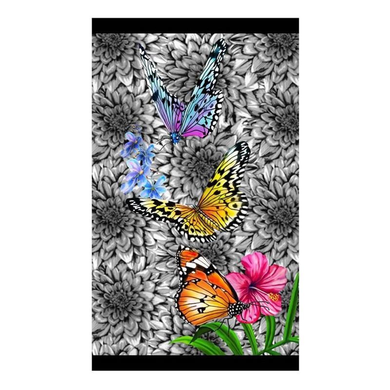 The Beachtowel Butterfly strandlaken Multi 100x180 cm