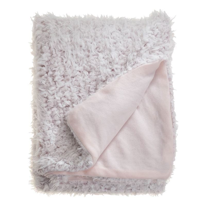 Unique Living Salvo fleece plaid Old Pink 150x200 cm