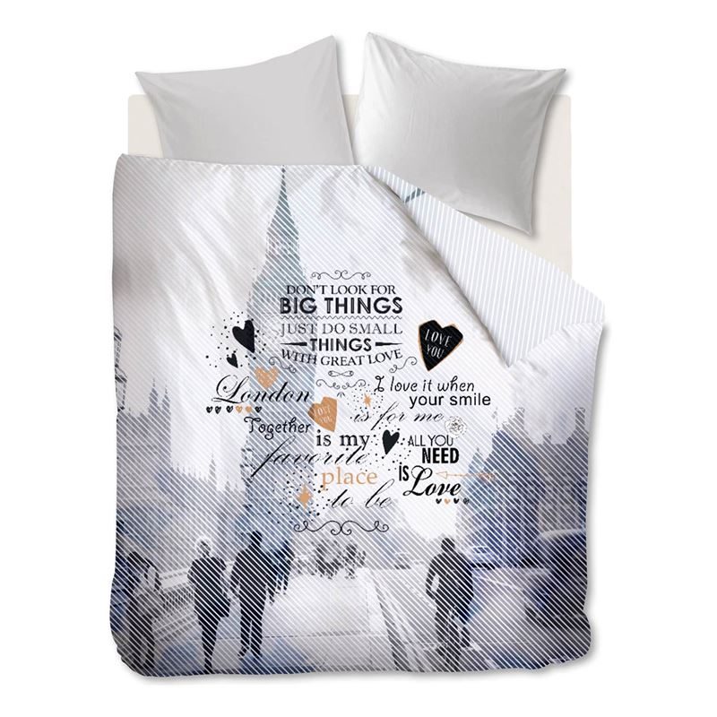 Beddinghouse Big Things Dekbedovertrek beddinghouse kopen in de aanbieding
