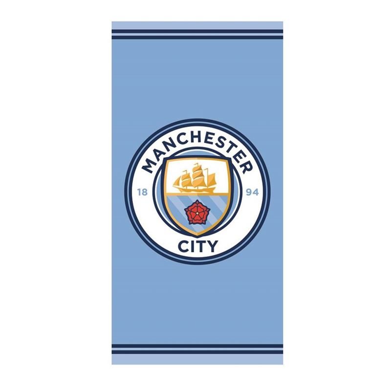 Manchester City strandlaken Blauw 70x140 cm
