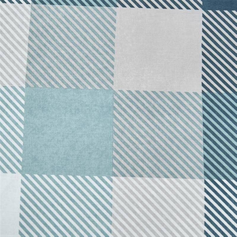 Ambiante Justine dekbedovertrek Blauw grijs 1-persoons (140x200/220 cm + 1 sloop)
