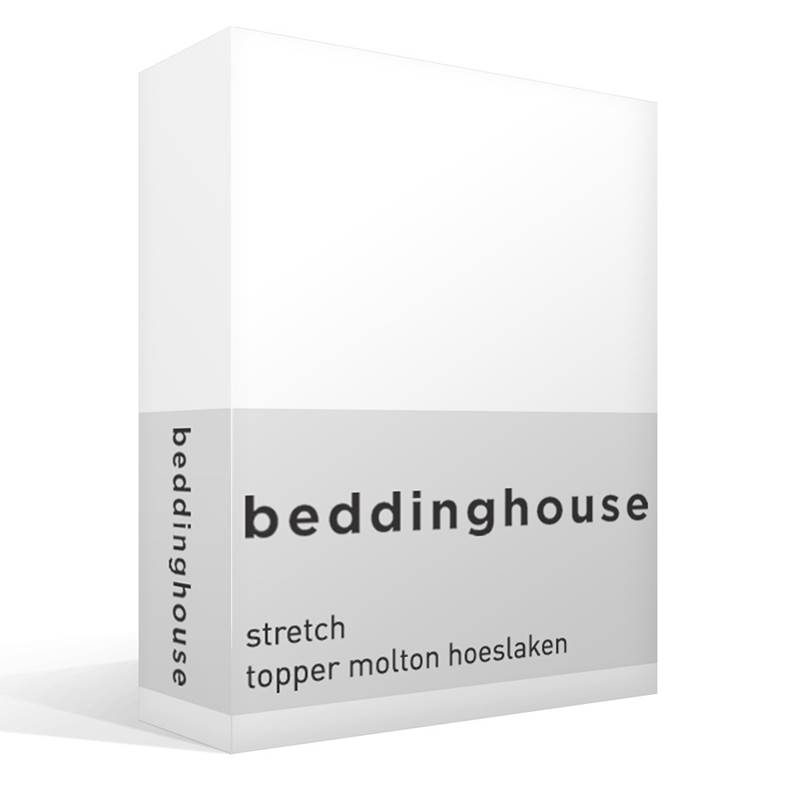 Goedkoopste Beddinghouse Multifit stretch topper molton hoeslaken White Lits-jumeaux (180x200/220 cm)