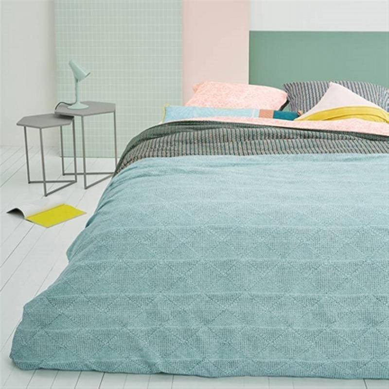 Goedkoopste Oilily Pale Blush dekbedovertrek Licht blauw Lits-jumeaux (260x200/220 cm + 2 slopen)