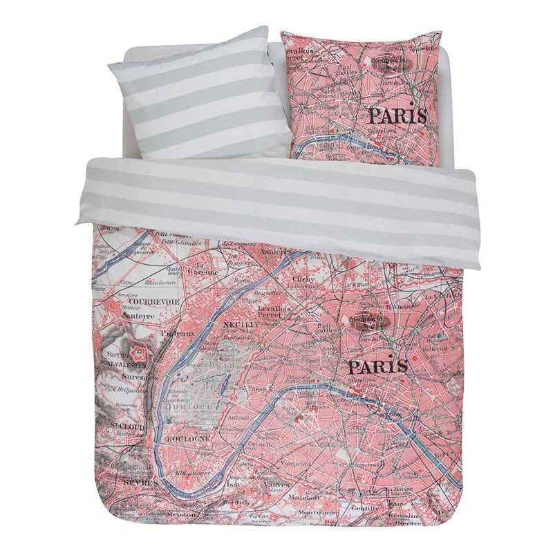 Covers Co Paris Citymap Dekbedovertrek covers co kopen in de aanbieding Covers Co Paris Citymap Dekbedovertrek covers co kopen in de aanbieding