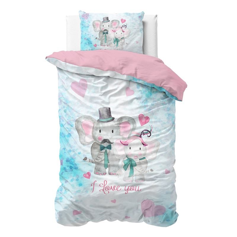 Sleeptime Elephant Dekbedovertrek sleeptime kopen in de aanbieding Sleeptime Elephant Dekbedovertrek sleeptime kopen in de aanbieding